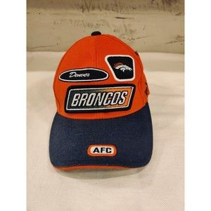Denver Broncos Pro-Line Cap NFL Team Apparel Hat Velcro Adjustable PUMA‎